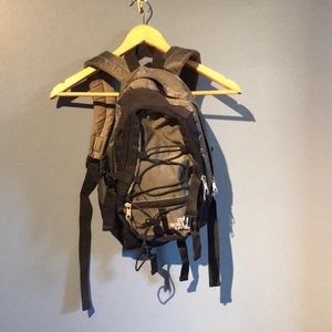 Small grey The North Face backpack